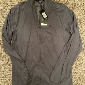Travis Matthews Men's Gray Jacket by [Brand]